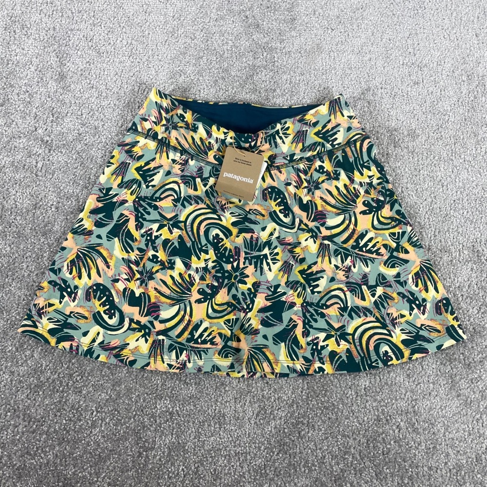Patagonia Skort Womens Extra Small Maipo Tropical Active Stretch NWT